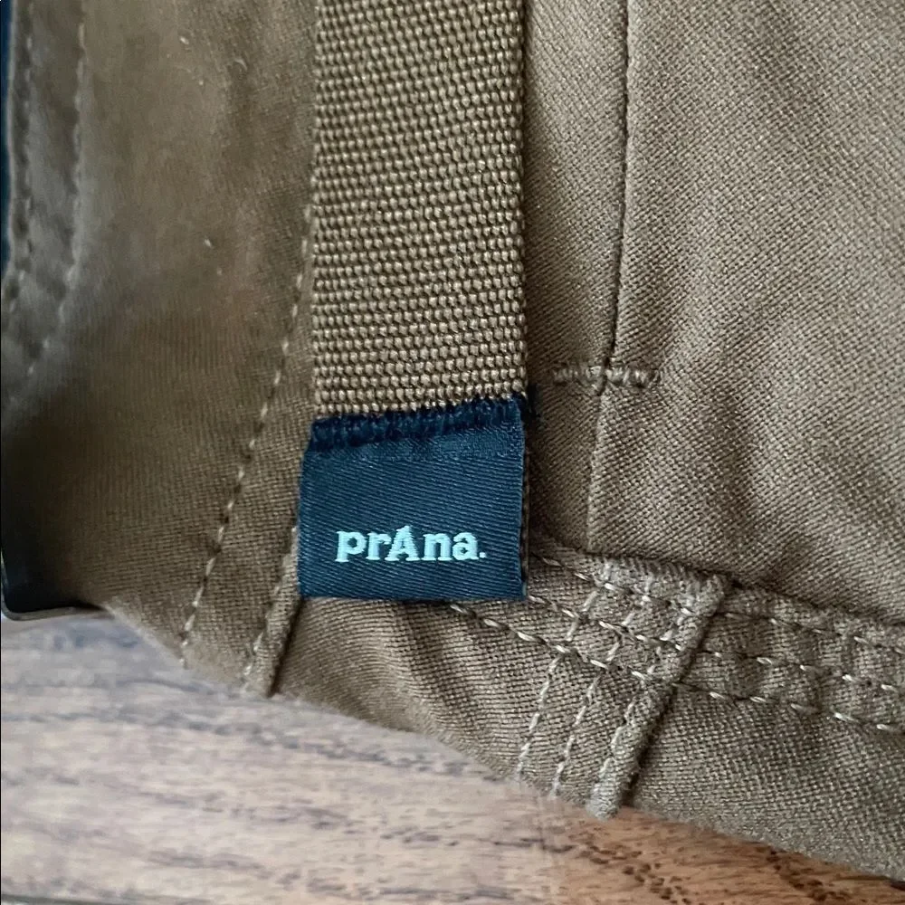 Prana Tan Cargo Slim Fit Pants Men’s Sz 36/30 - Picture 8 of 15